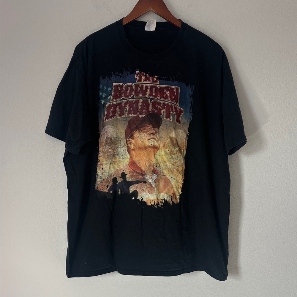 Florida State Bobby Bowden Black Short Sleeve Graphic T-Shirt